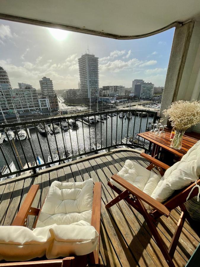 Maison Beaufort - Uniek Zicht Op De Jachthaven Oostende Dış mekan fotoğraf
